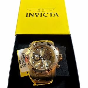 Invicta Gold Men's Watch NIB